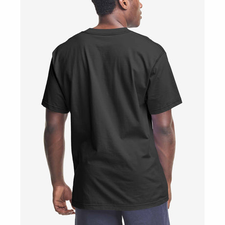 Champion Classic Graphic Contrast Stitch Tee t-shirt pour homme noir vue de dos