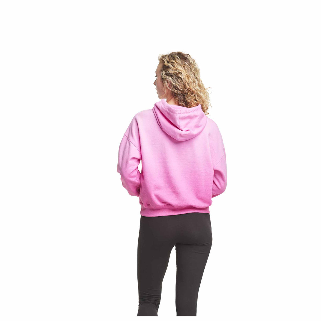 Champion Powerblend Relaxed Ombre Hoodie Chandail à capuche pour femme Fantastic Fuchsia Ombre vue de dos