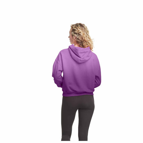 Champion Powerblend Relaxed Ombre Hoodie Chandail à capuche pour femme Genuine Purple Ombre vue de dos