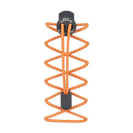 Lacets pour chaussures de trail Nathan Trail Lock Laces™  orange