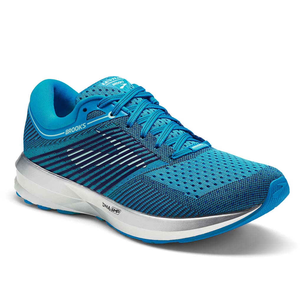Brooks Levitate chaussure de course a pied pour femme blue mint silver sv