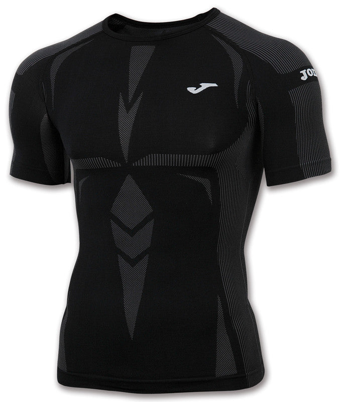 Joma Brama Emotion T-shirt noir de compression sport pour homme