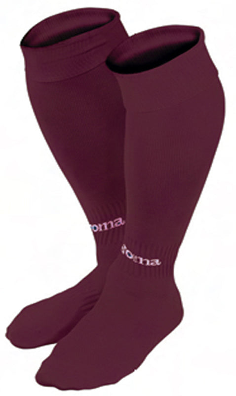 Joma Classic II bas de soccer rouge bordeaux