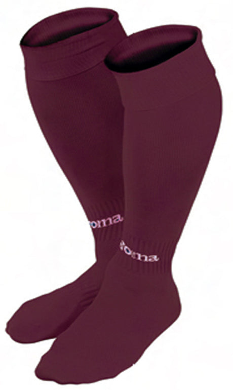 Joma Classic II bas de soccer rouge bordeaux