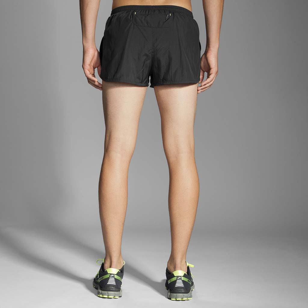 Brooks Sherpa 2" short de course à pied homme noir lv2