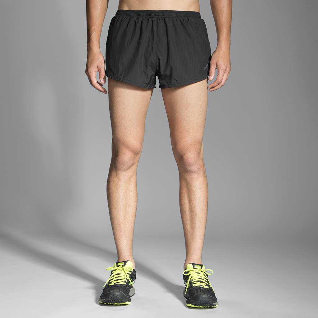 Brooks Sherpa 2" short de course à pied homme noir l lv3