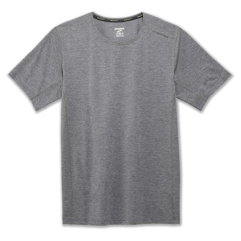 Brooks Ghost T-shirt de course a pied pour homme gris