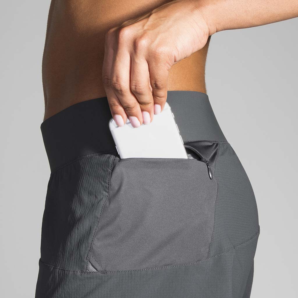 Brooks Cascadia 5" short de course à pied trail asphalt pour femme lv2