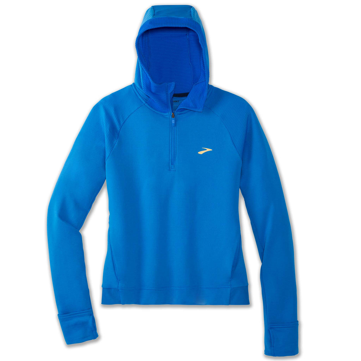 Brooks Notch Thermal Hoodie chandail de course à pied blue bolt femme