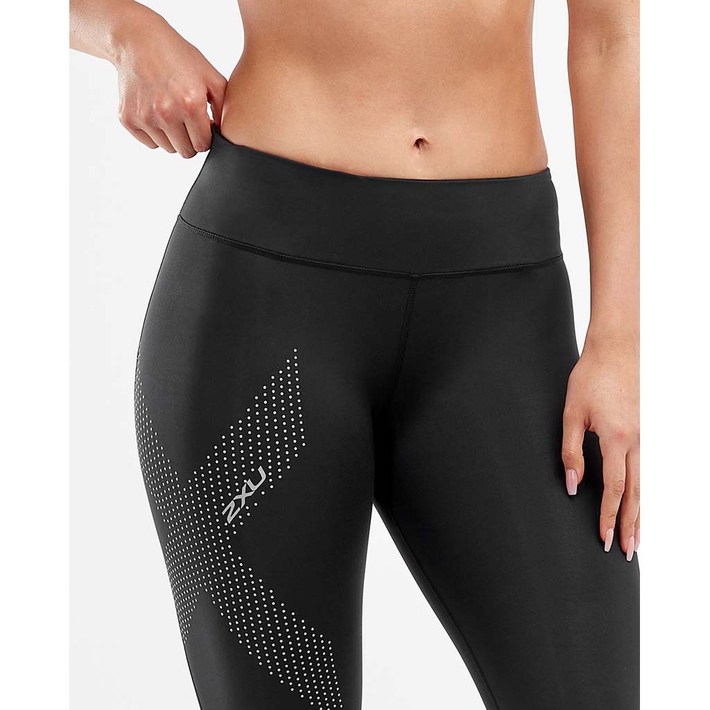2XU legging de compression taille mi-haute de course à pied femme reflective cu2