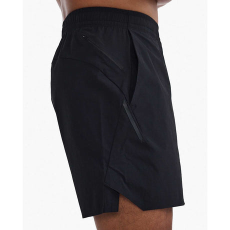 2XU Motion 6 Inch short de course à pied homme poche- noir