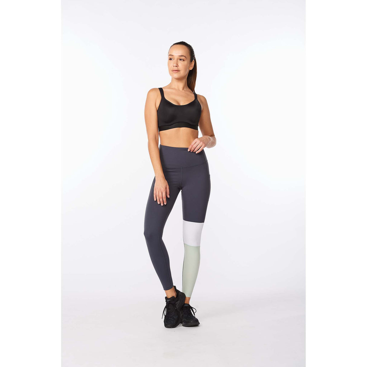 2XU 2XU Form Block Hi-Rise Compression Tights leggings à taille haute femme