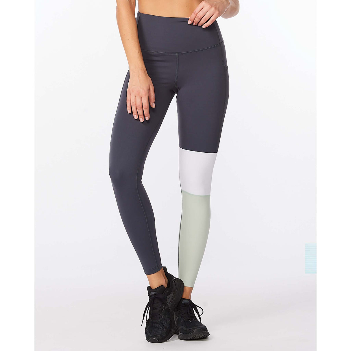 2XU 2XU Form Block Hi-Rise Compression Tights leggings à taille haute femme
