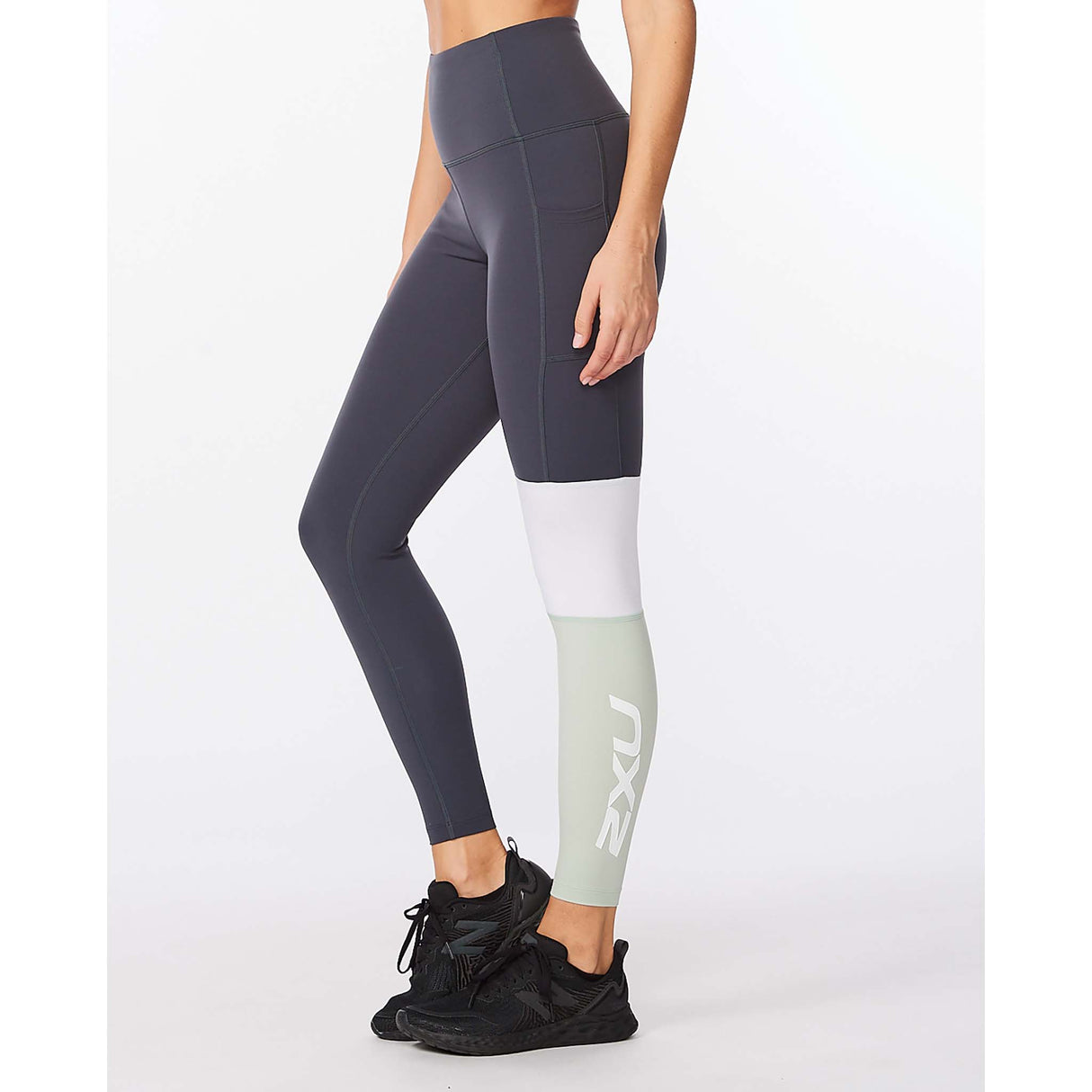 2XU 2XU Form Block Hi-Rise Compression Tights leggings à taille haute femme