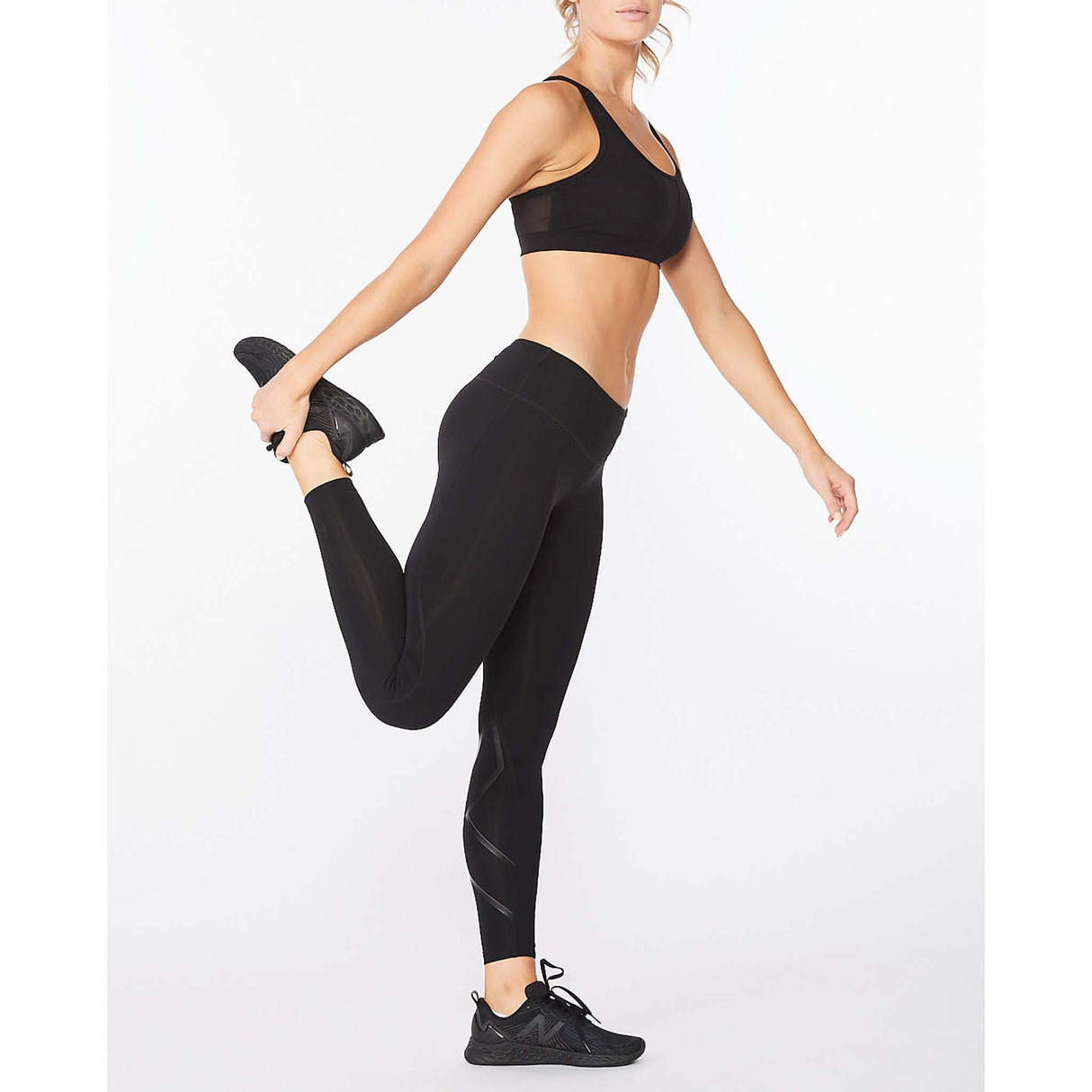 2XU 2XU Ignition Mid-Rise Compression Tights legging de course compressif femme