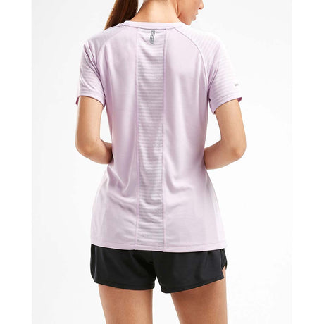 2XU XVent t-shirt sport à manches courtes winsome orchid pour femme rv