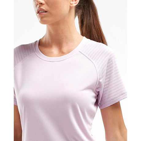 2XU XVent t-shirt sport à manches courtes winsome orchid pour femme lv2