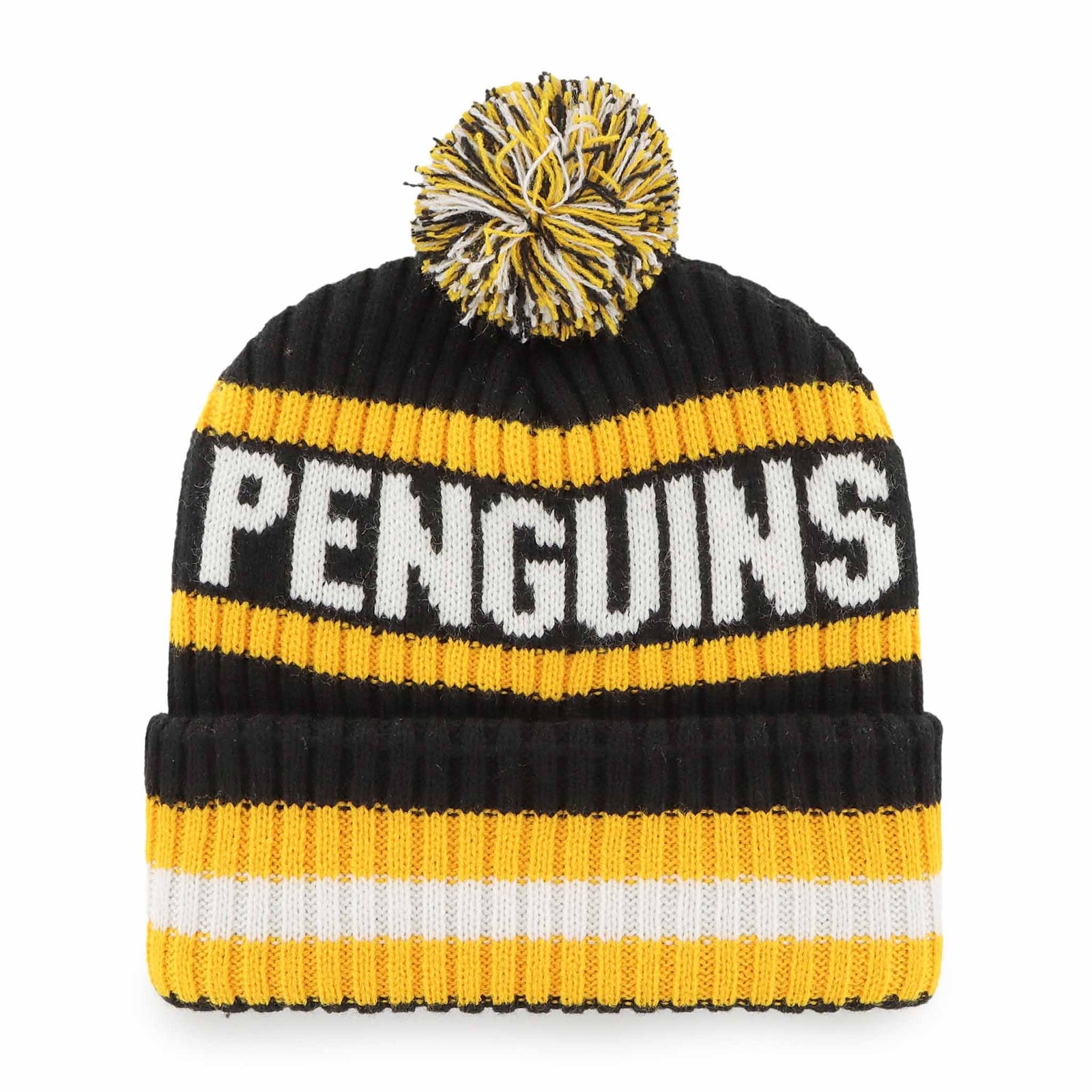 47 Brand 47 Brand Tuque a pompon Bering NHL Pittsburgh Penguins