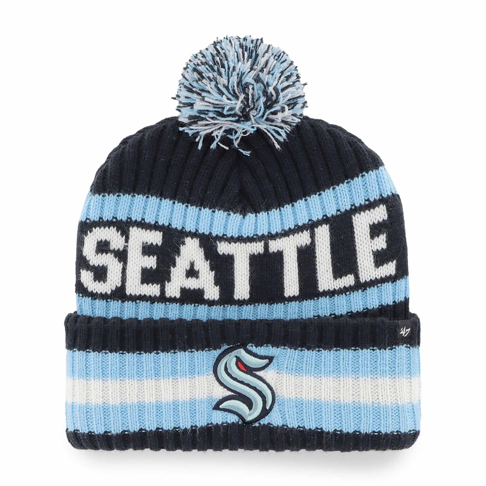 47 Brand 47 Brand Tuque a pompon Bering NHL Seattle Kraken