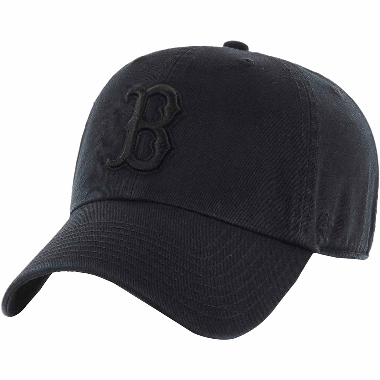 47 Brand Casquette 47 Brand Clean Up MLB Boston Red Sox Black On Black