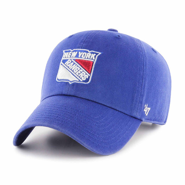 47 Brand Casquette 47 Brand Clean Up NHL New York Rangers