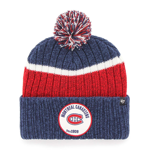 47 Brand Tuque a pompon Canadiens de Montreal LNH 47 Brand