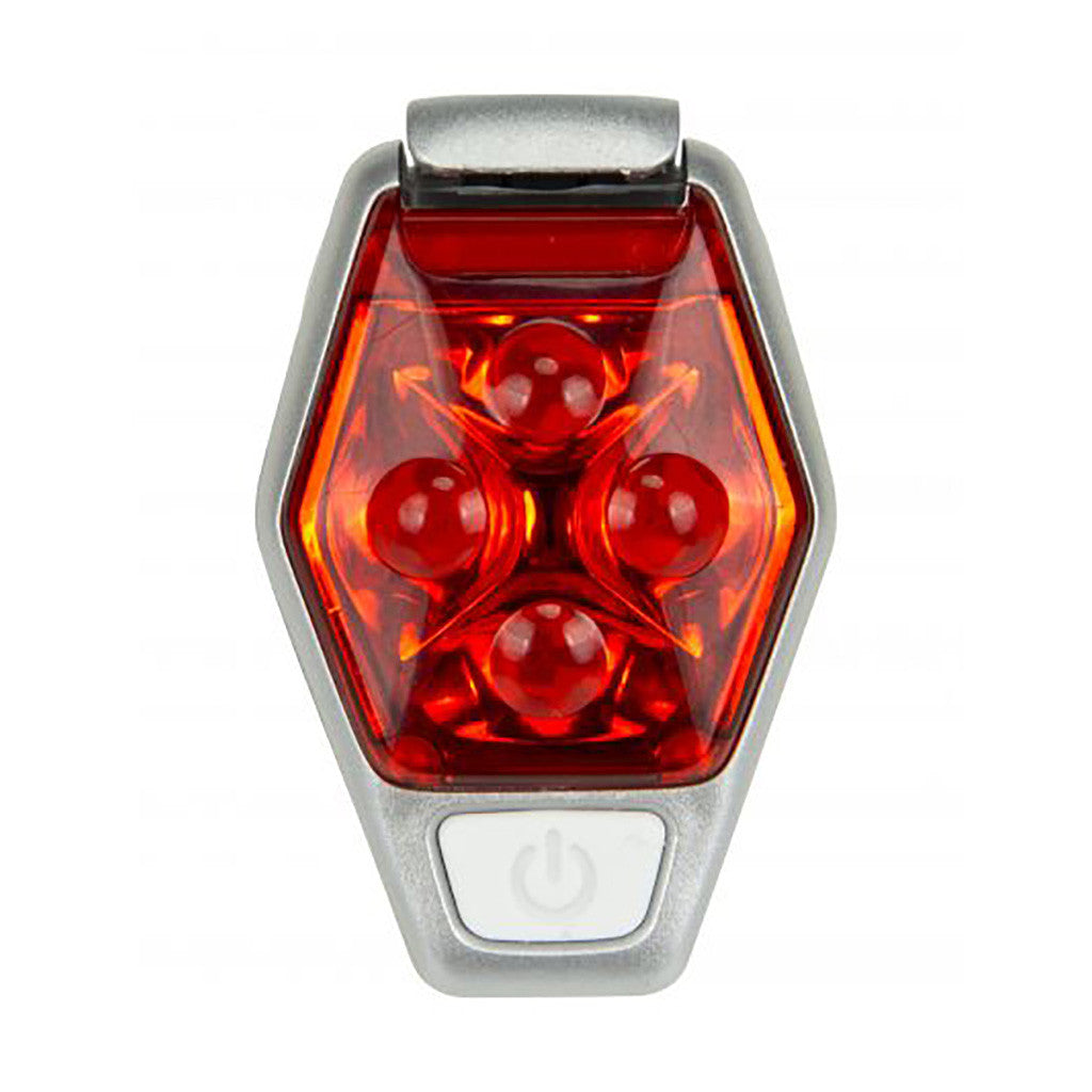 Lumière de visibilité stroboscopique Nathan HyperBrite rouge off light Soccer Sport Fitness