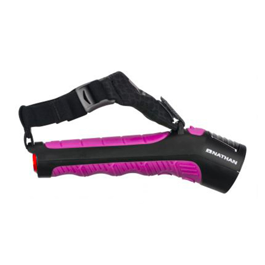Nathan Zephyr Fire 100 torche lumineuse de course à pied au DEL fuchsia