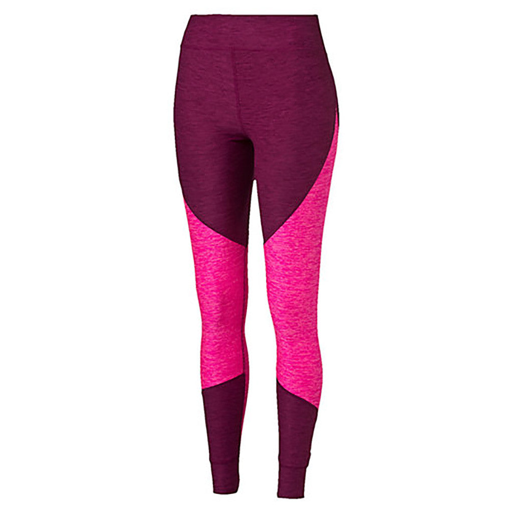 Puma Yogini Heather women's tights pink fv