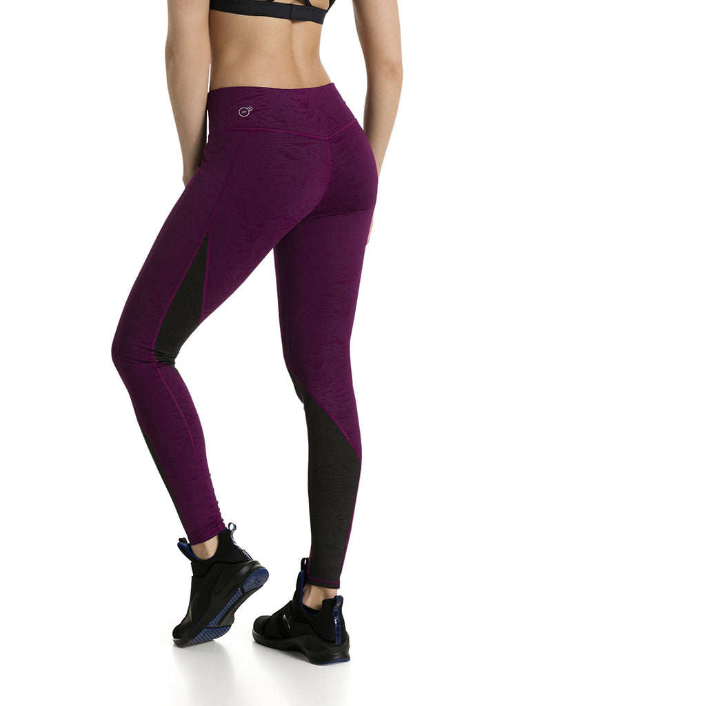 Puma Active Training Clash women's tights purple mode 2 Soccer Sport Fitness