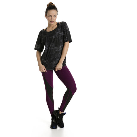 Puma Active Training Clash women's tights purple mode 3 Soccer Sport Fitness