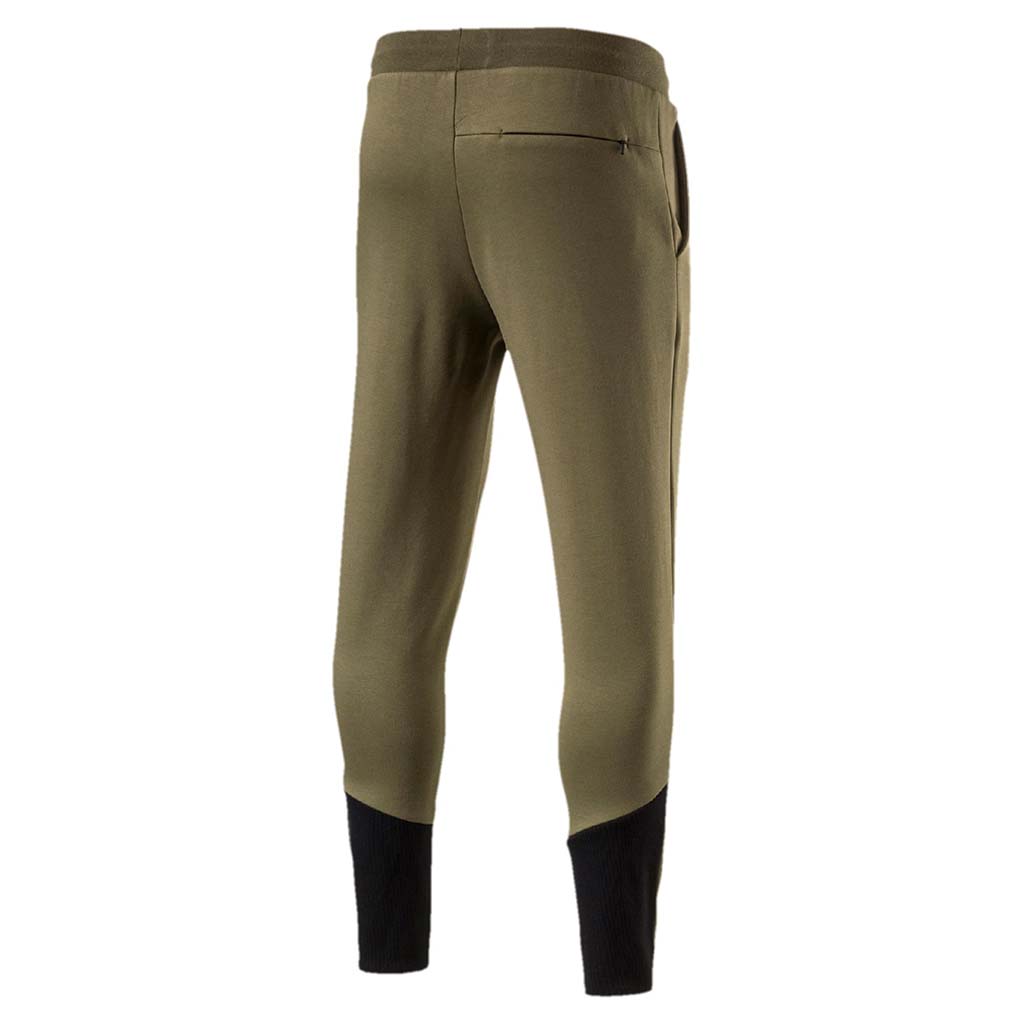 Pantalon homme Puma Evolution Core noir vue dos Soccer Sport Fitness