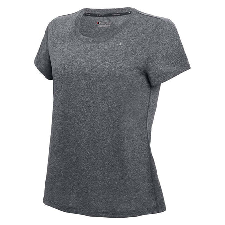 Champion PowerTrain T-Shirt sport pour femme gris chiné