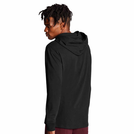 Champion Middleweight Jersey Hoodie à capuchon pour homme Noir vue de dos
