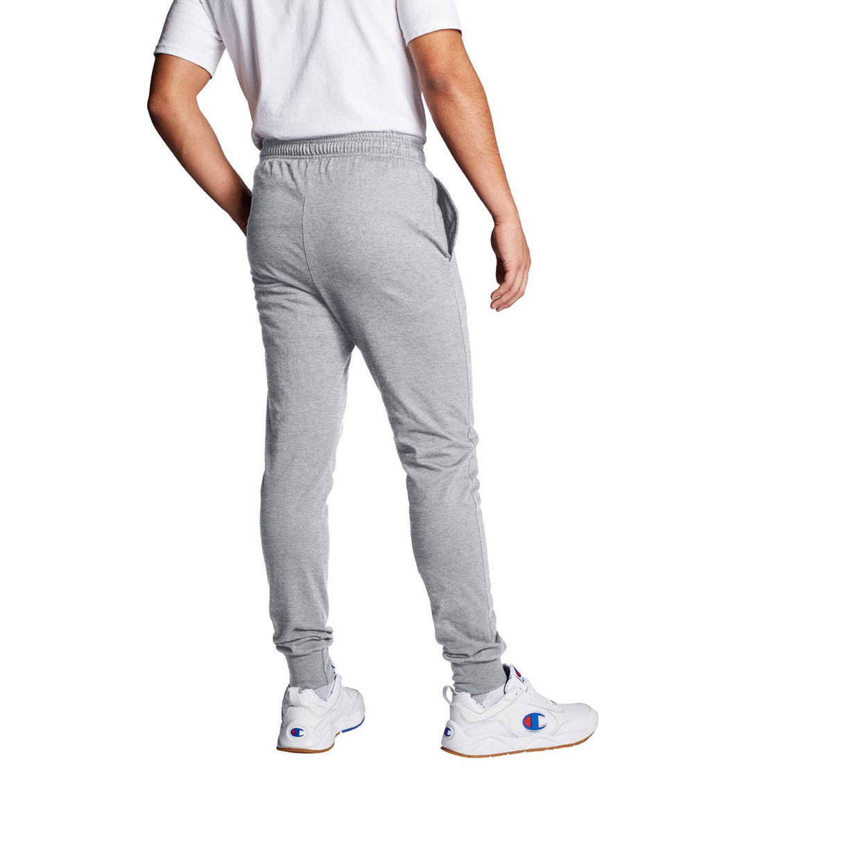 Champion Jersey Jogger pantalon d'entrainement pour homme gris oxford