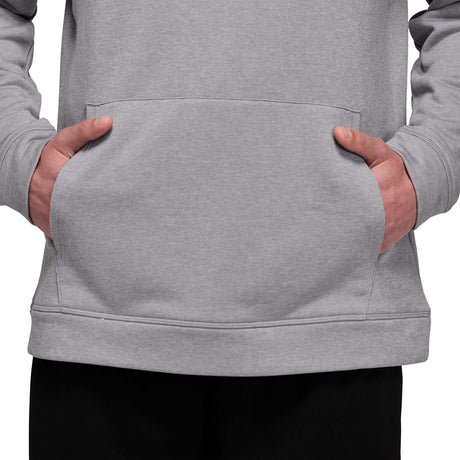 ASICS French Terry Hoodie chandail gris homme poche kanga