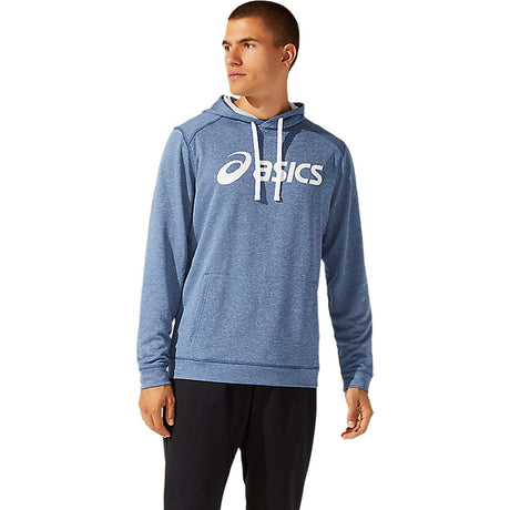 ASICS French Terry Hoodie chandail gris homme bleu