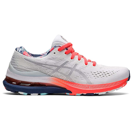 ASICS Gel Kayano 28 running white thunder blue femme