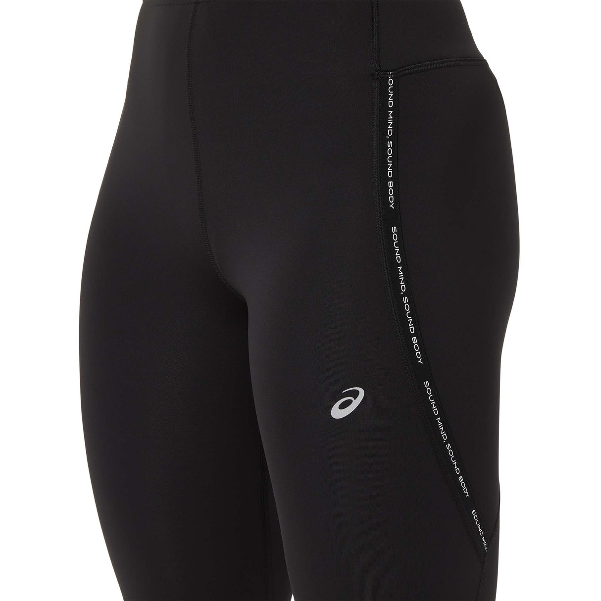 ASICS RACE Hight Waist Tight legging de course à pied noir femme details