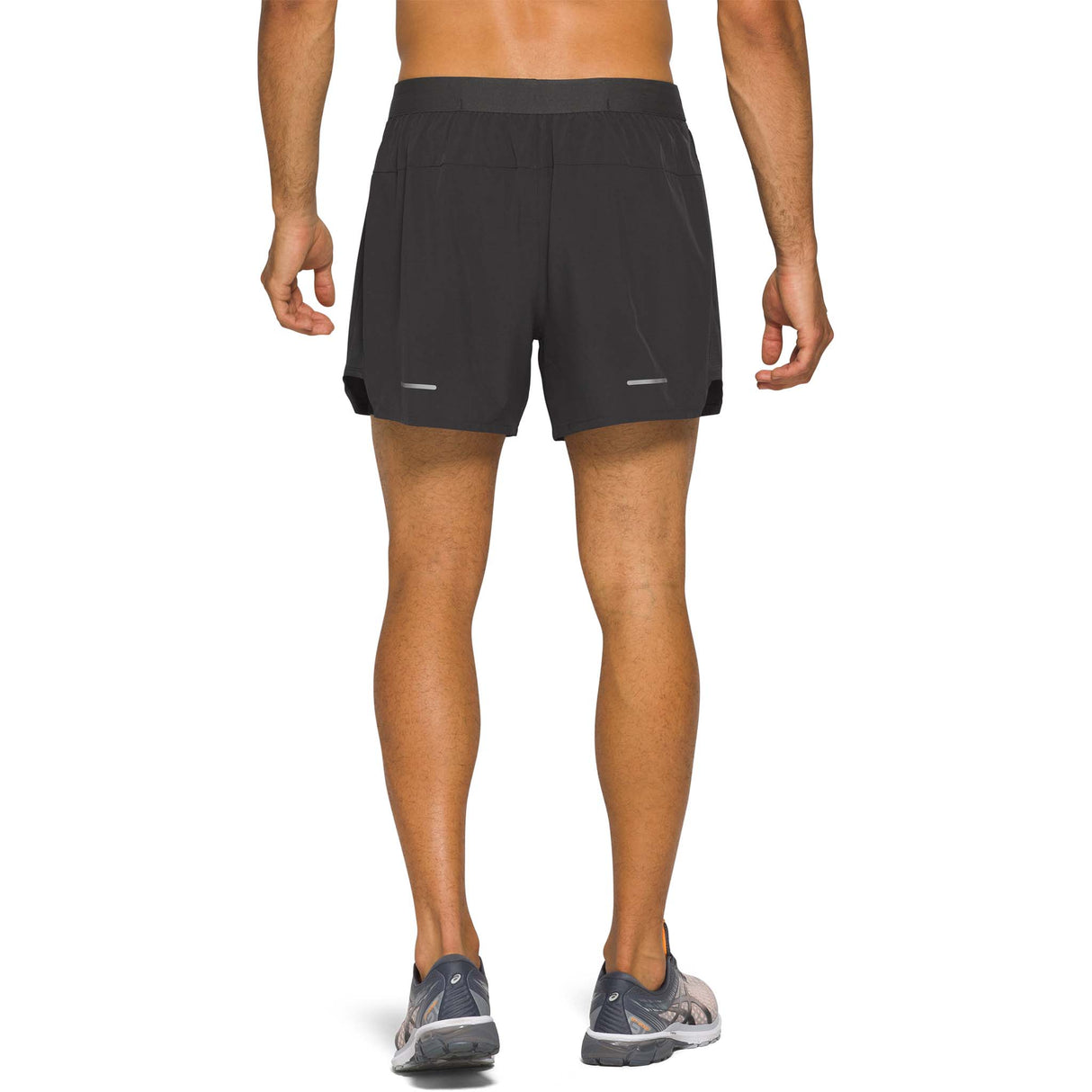 ASICS Road 5" short de course graphite grey homme dos