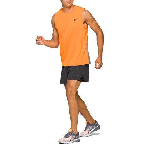 ASICS Road 5" short de course graphite grey hommel ive