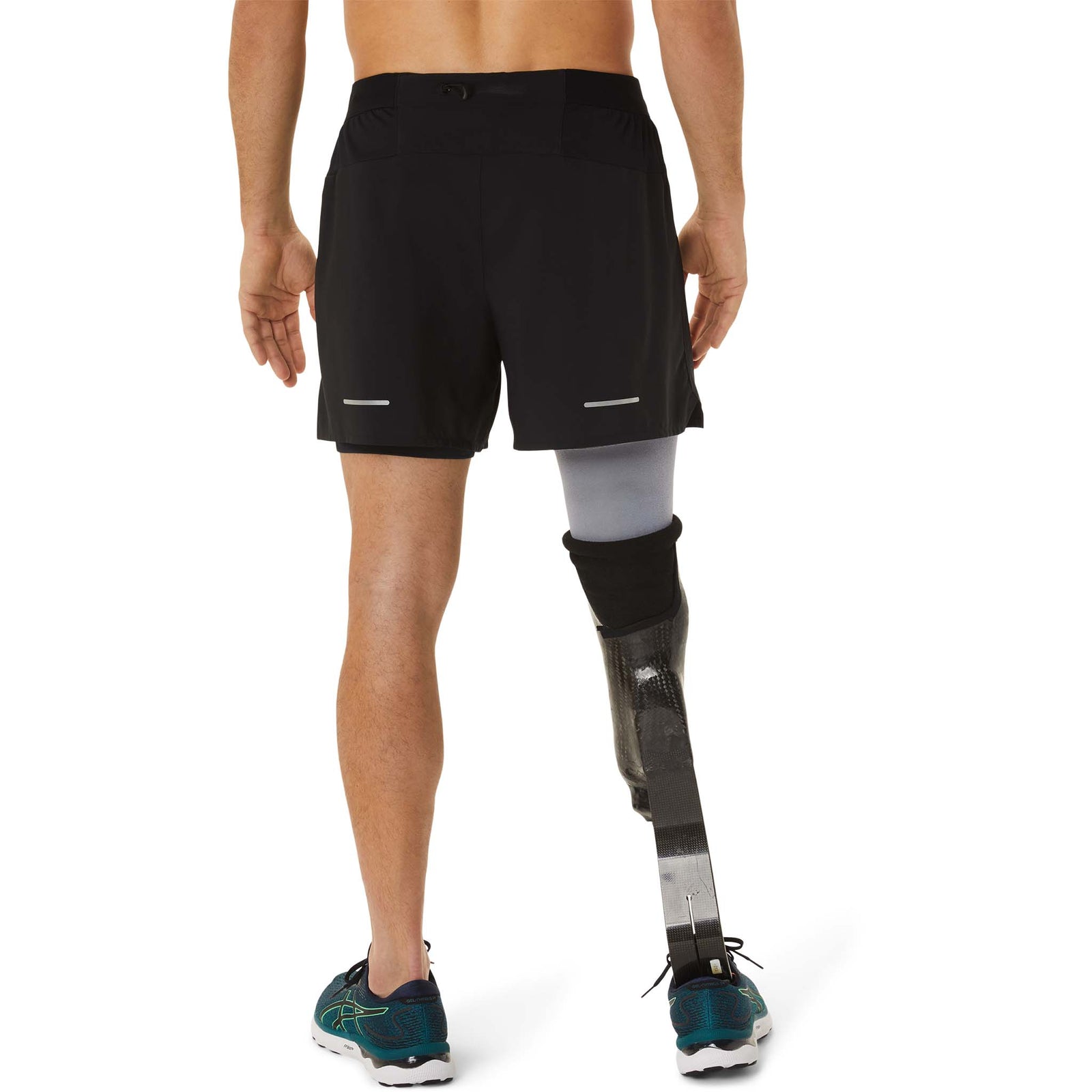ASICS ASICS Road 2-in-1 5 inch short de course à pied pour homme