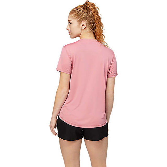 ASICS ASICS Silver t-shirt Nagare col rond à manches courtes femme