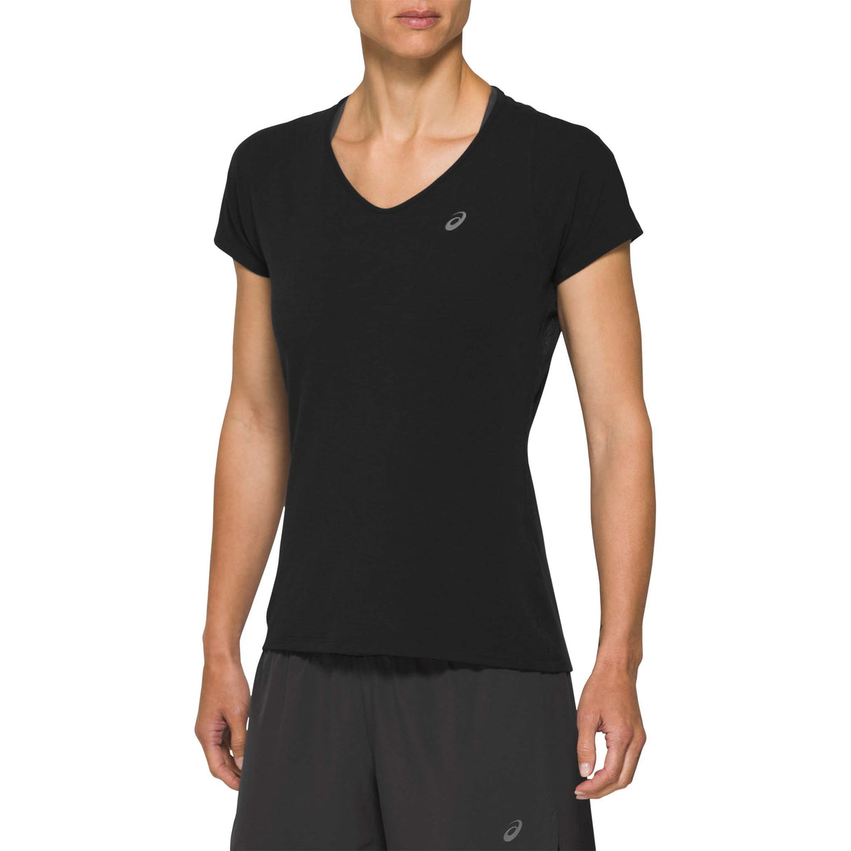 ASICS ASICS t-shirt à manches courtes à col en V pour femme