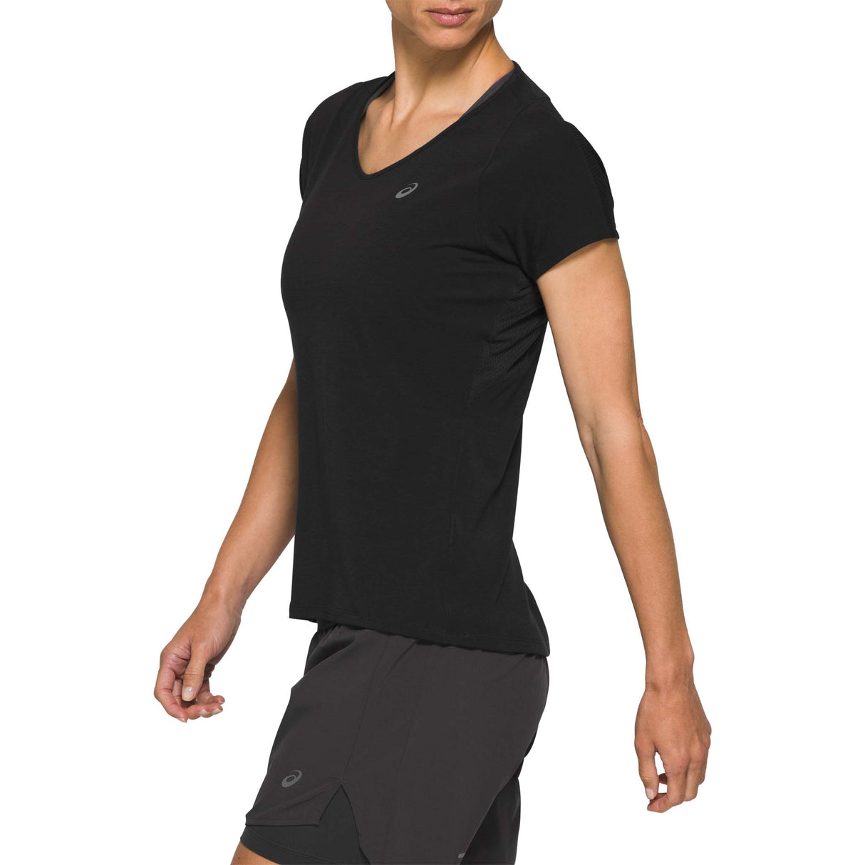 ASICS ASICS t-shirt à manches courtes à col en V pour femme