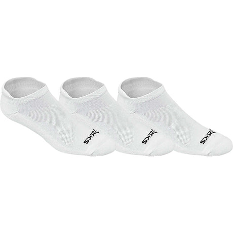 Asics Cushion Low Cut chaussettes course unisexe blanc