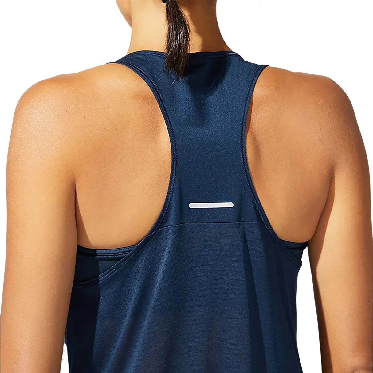 Asics Race camisole de course à pied french blue femme dos