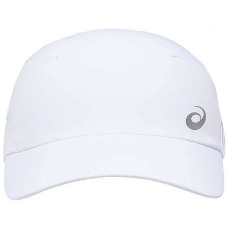 Asics Woven Cap casquette de course à pied blanc face