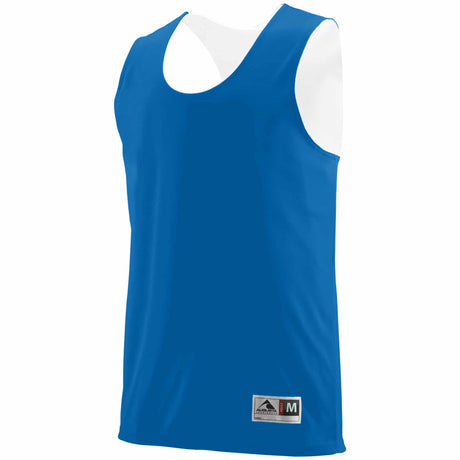Augusta Sportswear camisole de basketball réversible - Bleu Royal / Blanc