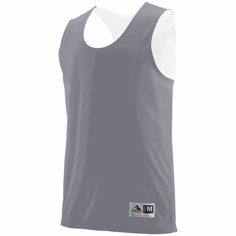 Augusta Sportswear camisole de basketball réversible - Gris / Blanc
